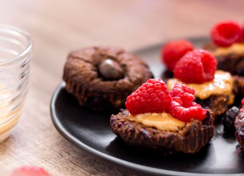 Chocolate, Banana & Blueberry Toaster Muffins