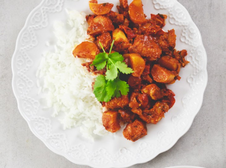 Healthy Chicken & Sweet Potato Curry